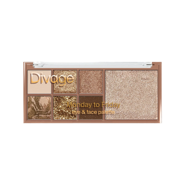 EYE & FACE PALETTE MONDAY TO FRIDAY - Divage Milano