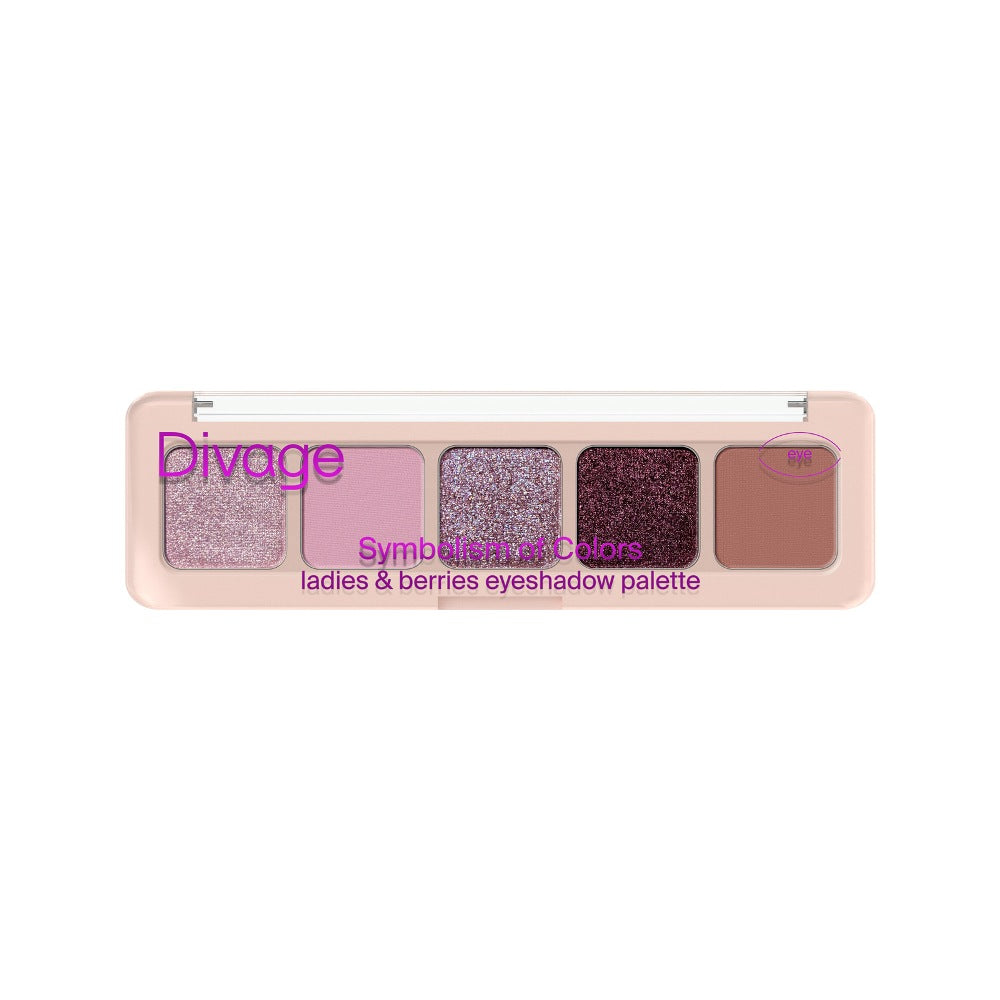 EYESHADOW PALETTE SYMBOLISM OF COLORS : LADIES & BERRIES - Divage Milano