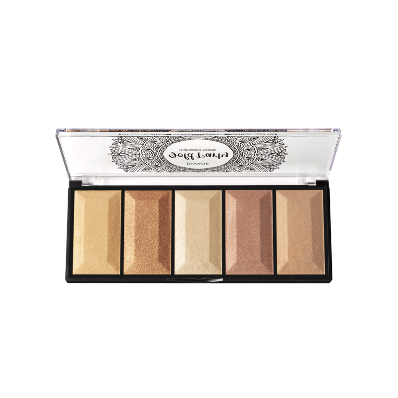 GOLD PARTY HIGHLIGHTER PALETTE - Divage Milano